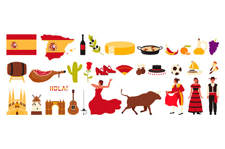 Travel to Spain, famous culture