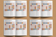 Monthly Planner for Productivity, a Stationery Template by MightyDesign (Thumbnail 3 of 6)