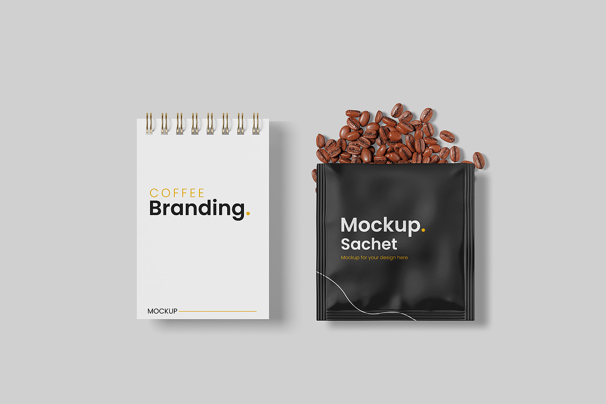 Coffee branding mockup bundle, a Cups & Container Mockup by mockupocka (Photo 6 of 11)