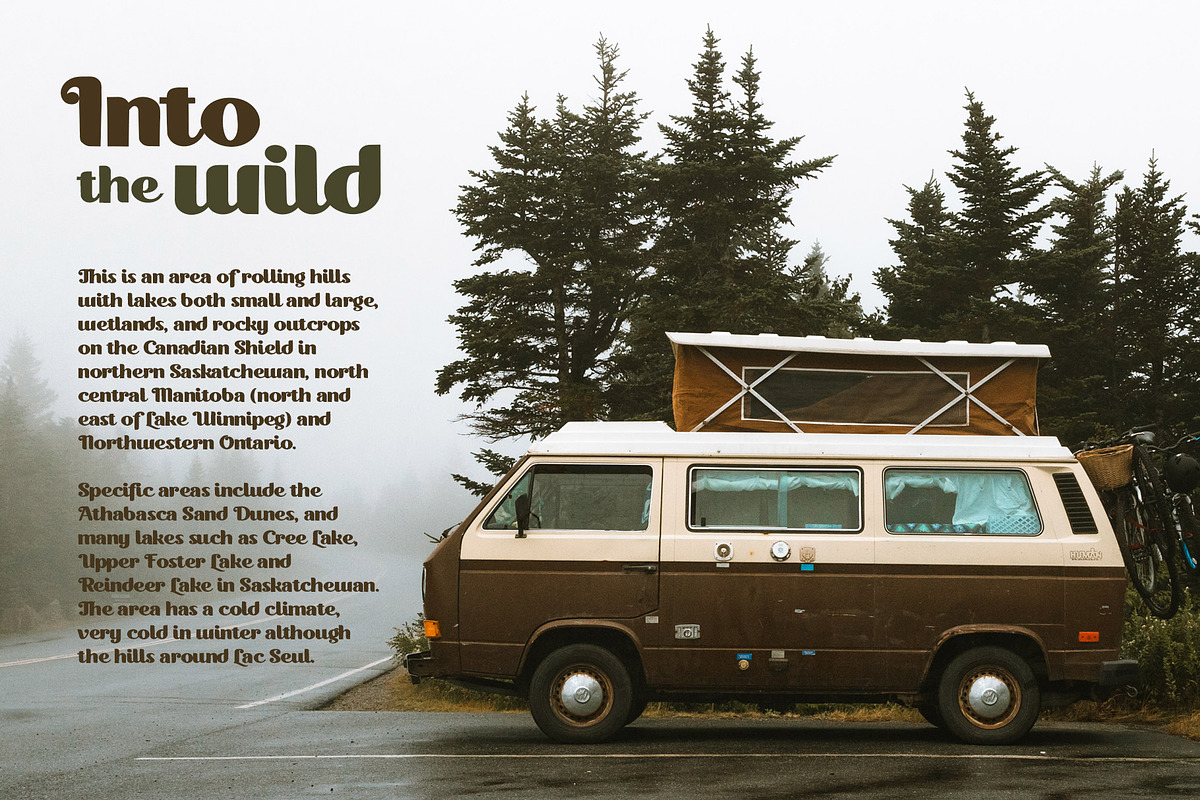 Moksha Font - Retro Style, a Handwritten Font by MDG (Photo 12 of 13)