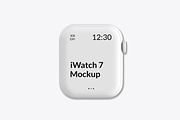 Apple iWatch Clay Mockup, a Product Mockup by Mockupdaddy (Thumbnail 11 of 11)