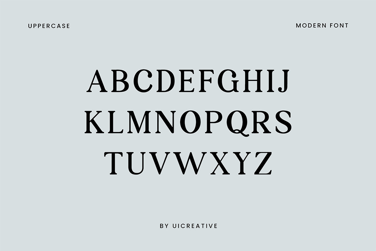 Hellishy Chic Serif Font, a Serif Font by UICreative (Photo 6 of 12)