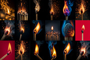 Burning Match Stock Photos, an Arts & Entertainment Photo by HipFonts (Thumbnail 5 of 9)