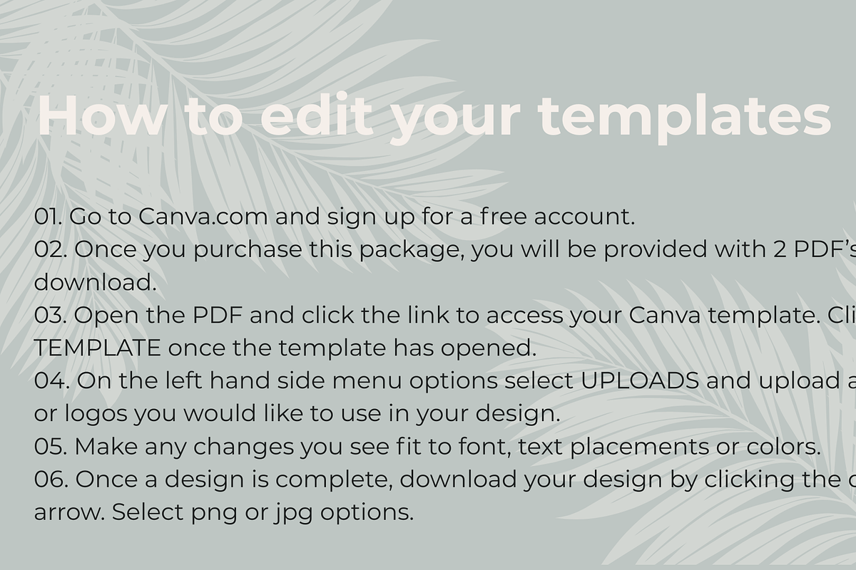 Spa-Wellness Canva Instagram templates preview 7
