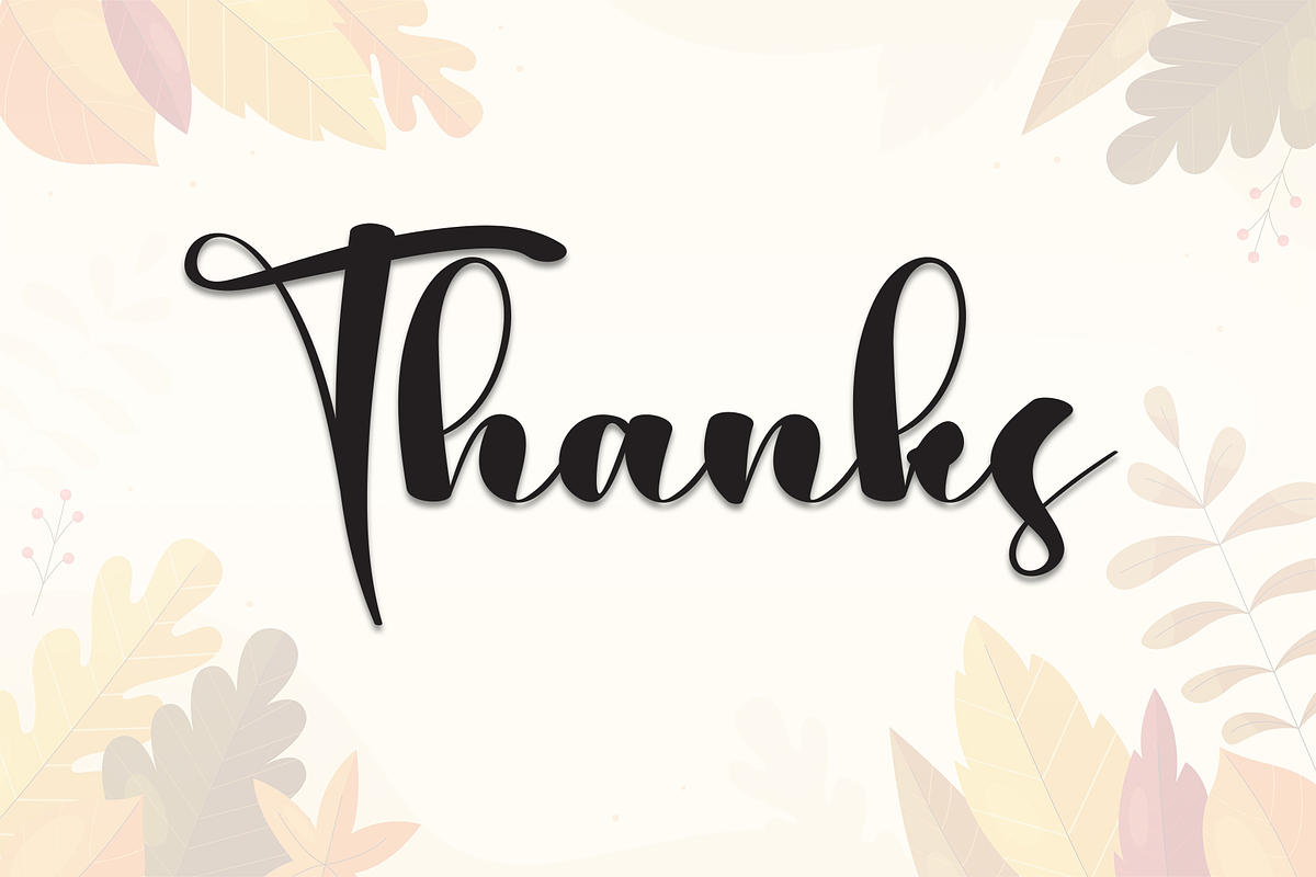 Autumn | Script Font, a Handwritten Font by Scratchones (Photo 8 of 8)