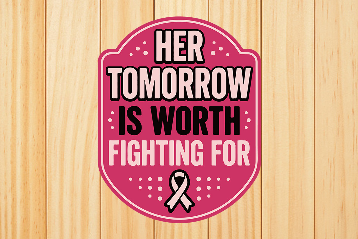 Cancer Awareness Design, an Object Graphic by abu67222 (Photo 2 of 3)