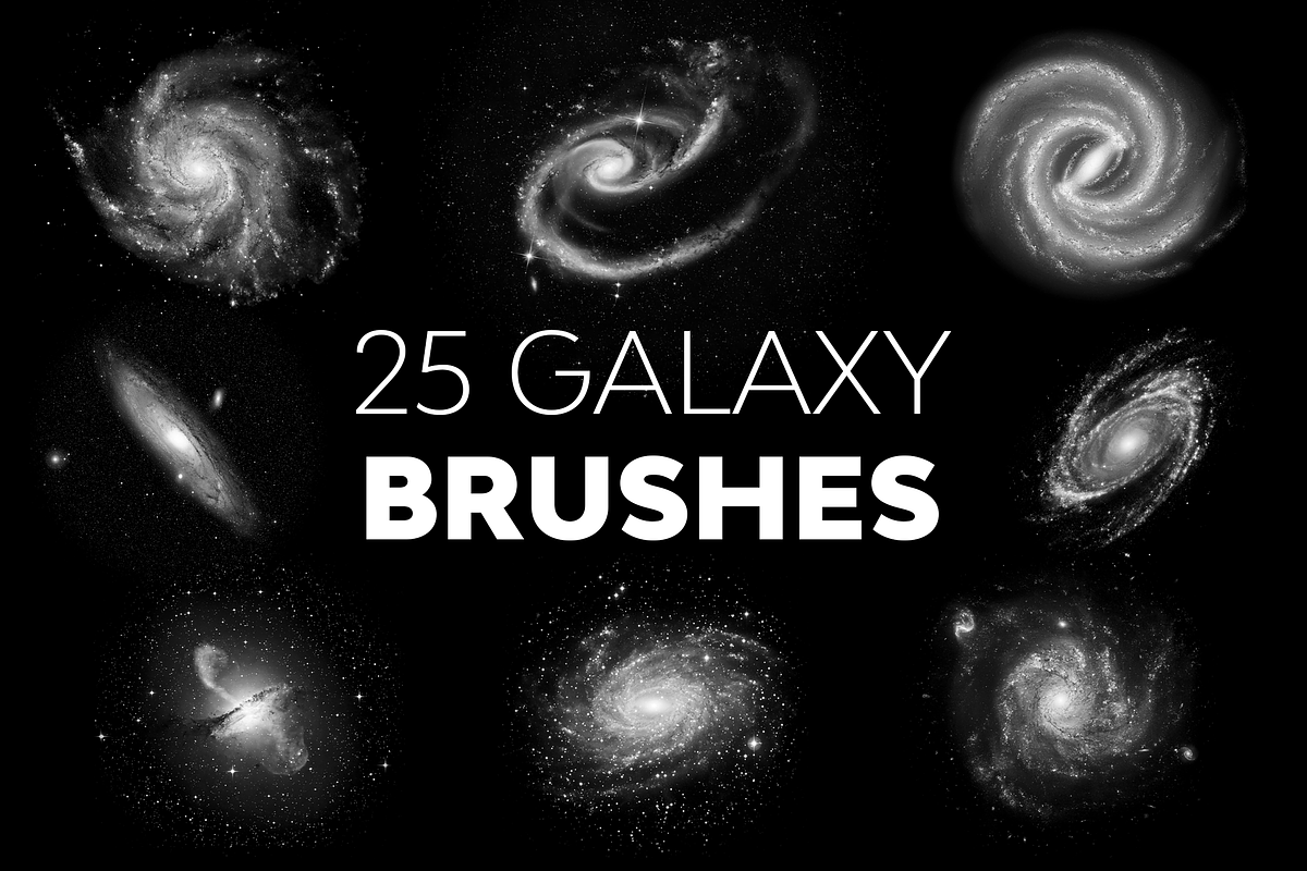 Galaxy brush Galaxy Space Procreate Brushes - GraphicsBunker main image 4