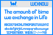 Afterthought font, a Sans Serif Font by weknow (Thumbnail 5 of 8)