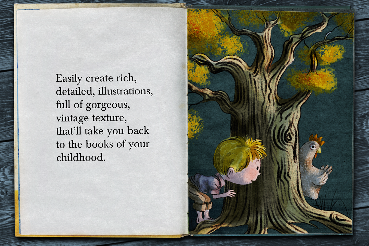 Nostalgic Illustration for Procreate, a Brush Add-On by UPROOT (Photo 2 of 8)