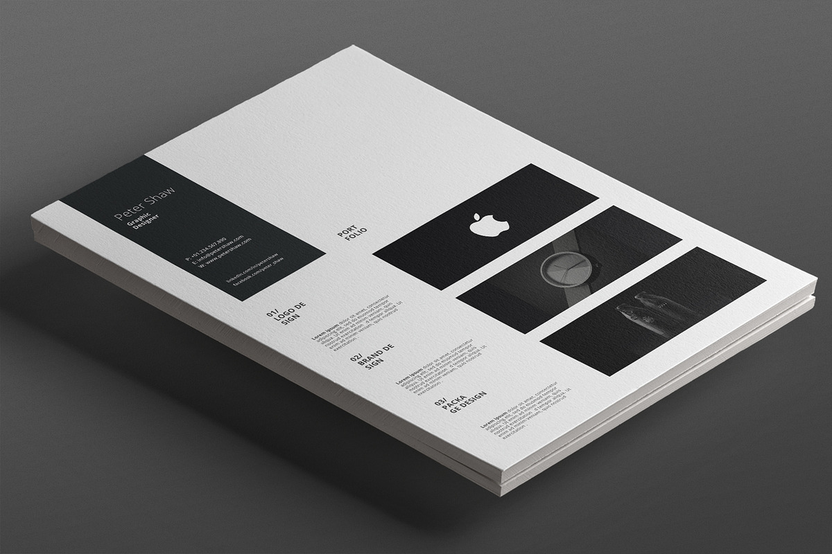Peter Resume Template, a Resume Template by Nina Shaw (Photo 6 of 11)