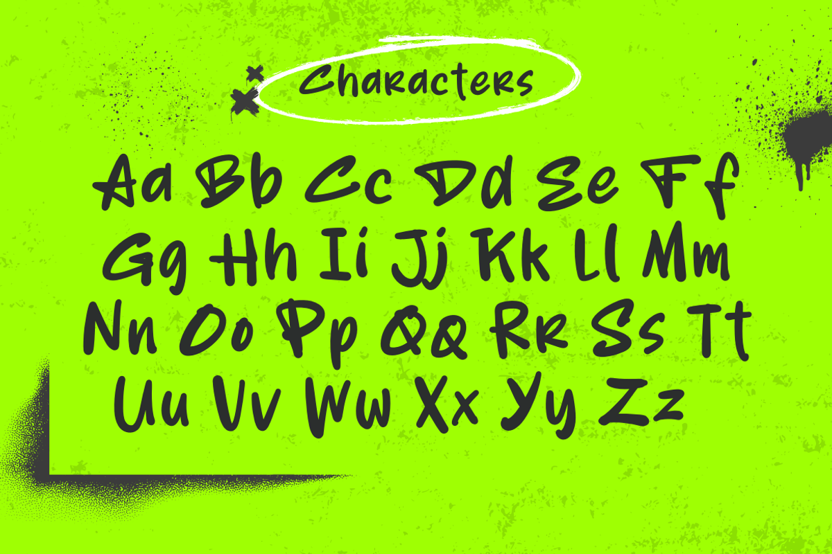 Backstreet Font, a Handwritten Font by LetterStuff Typefoundry (Photo 3 of 9)