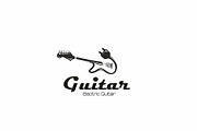 Electric Guitar - Logo Template, a Branding & Logo Template by Igor Maric (Thumbnail 1 of 2)