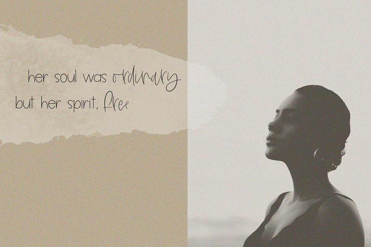 Butterflies - A Handwritten Font preview 2