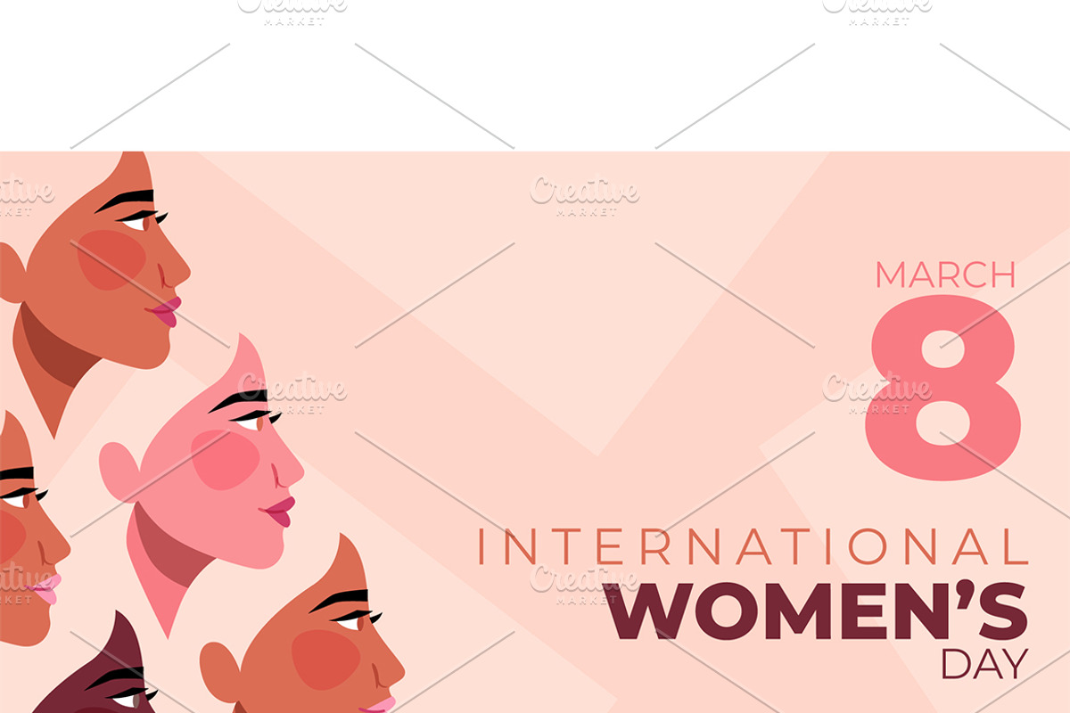 Flat International Women's Day, a Person Illustration by MISS CHATZ (Photo 3 of 3)