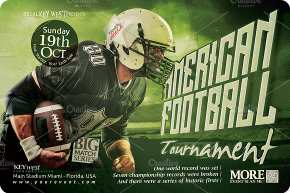 Sport Event Flyer preview 4