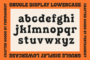Snugle | Fancy Display, a Serif Font by Pentagonistudio (Thumbnail 10 of 12)