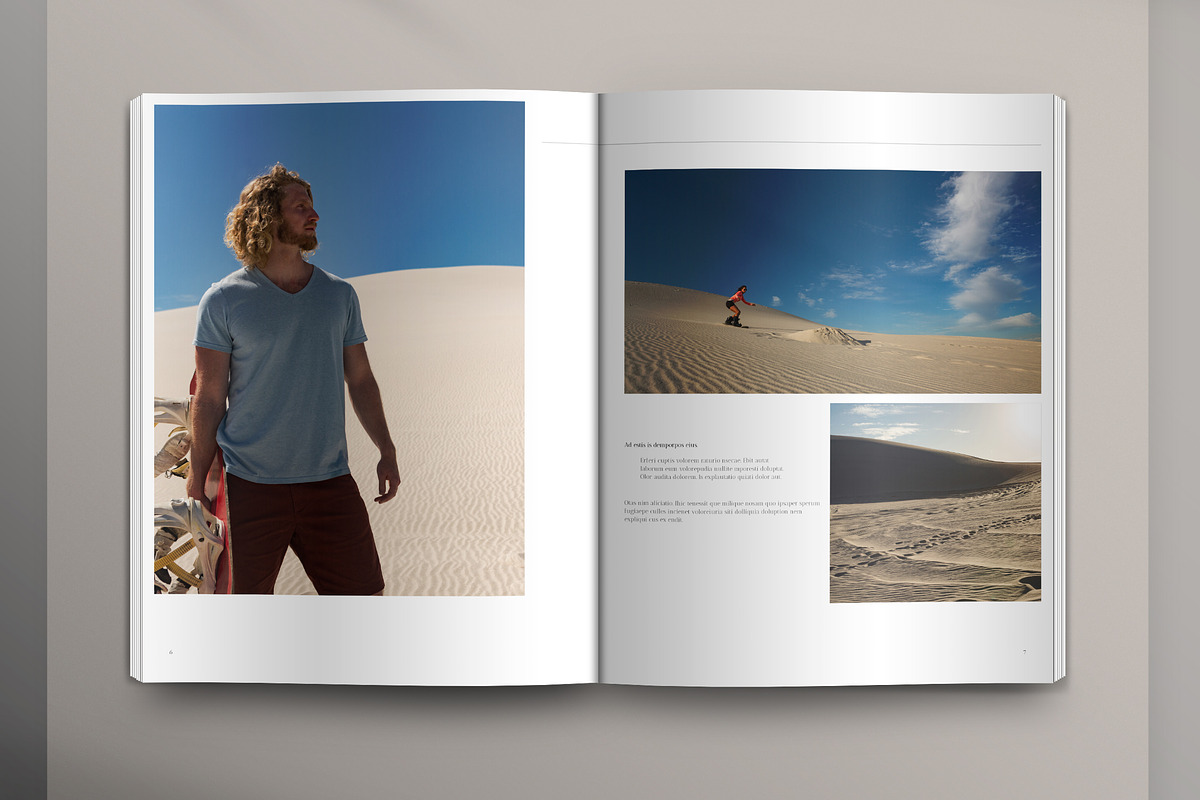Portfolio Magazine Layout Set, a Templates & Theme by wavebreak