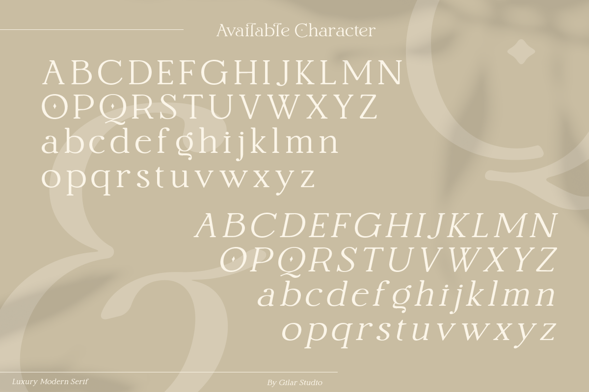 Grotek - Luxury Modern Serif, a Serif Font by Gilar Studio (Photo 12 of 15)