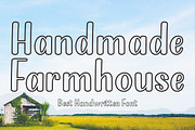 Handmade Farmhouse Outline, a Sans Serif Font by Rotterlab Studio (Thumbnail 1 of 10)