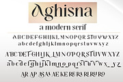 Aghisna Display, a Script Font by Typehill (Thumbnail 6 of 12)