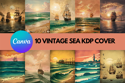 10 Vintage Sea Cover