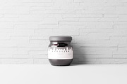 Food Jar Packaging Mockup, a Cups & Container Mockup by pmvch (Thumbnail 10 of 10)