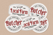 Kelluhan Vintage Serif Typeface, a Serif Font by Imoodev (Thumbnail 2 of 5)