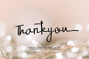 Kartika a Signature Script Font, a Script Font by Dawnside Graphic (Thumbnail 16 of 16)