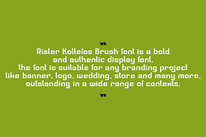 Rister Kollefos Brush