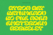 Flowtica - Groovy Bold Font, a Sans Serif Font by limitype (Thumbnail 8 of 12)