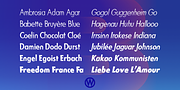 Blitz Condensed, a Sans Serif Font by Wiescher-Design (Thumbnail 3 of 4)