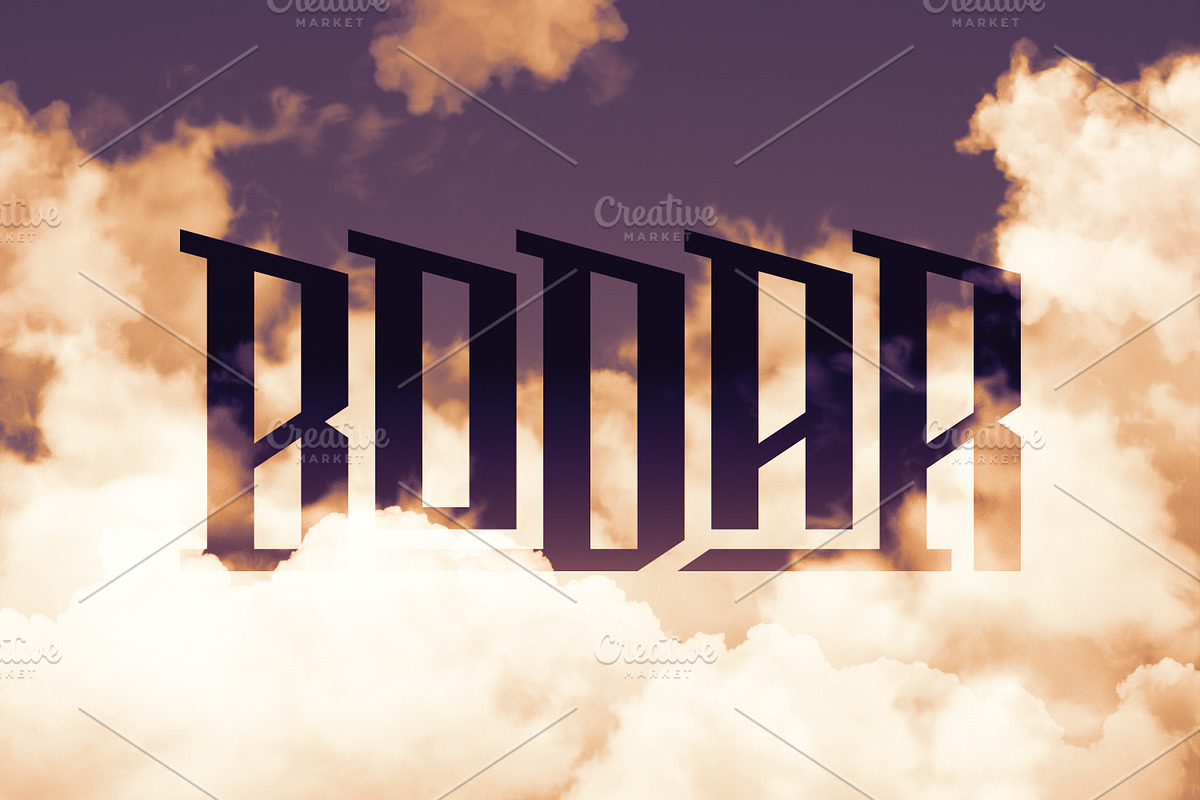 Bodar Typeface
