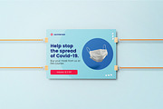 A2 Hanging Poster Mockup, a Print Template by 2M GRAPHICS DESIGN (Thumbnail 10 of 10)