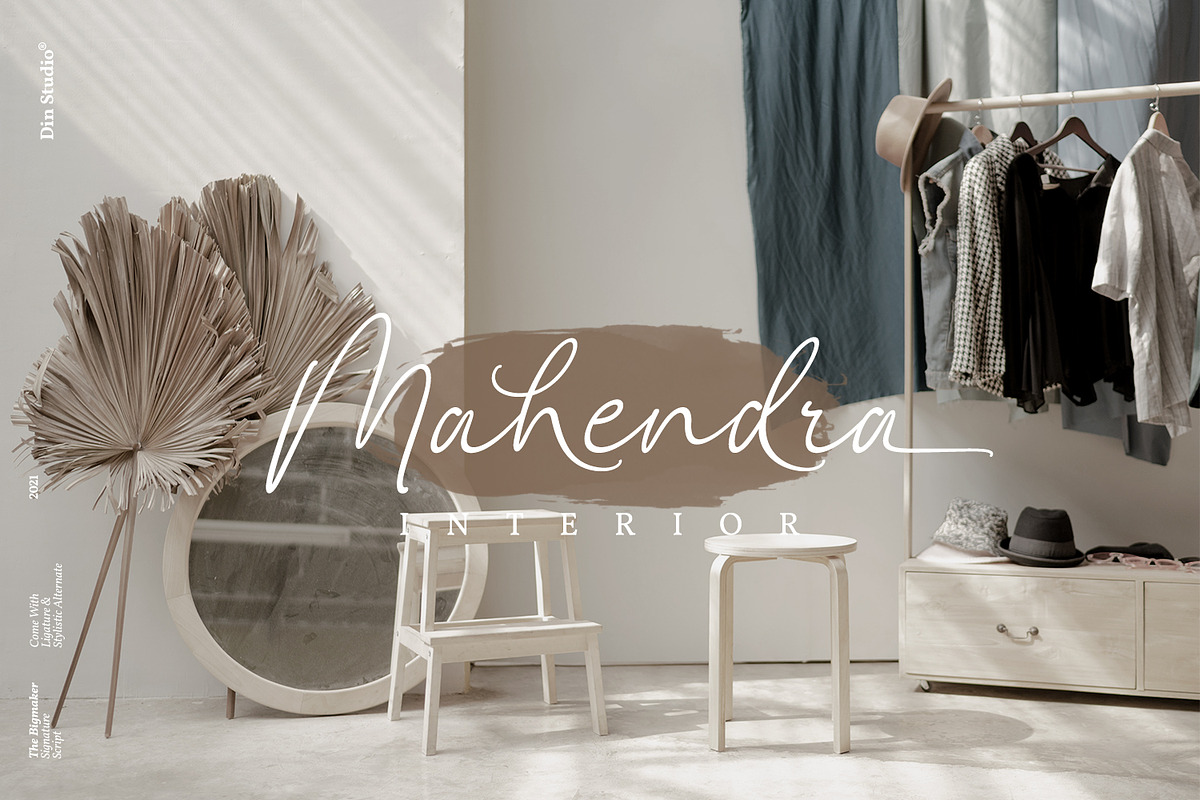 The Bigmaker, a Script Font by din-studio.com (Photo 2 of 10)