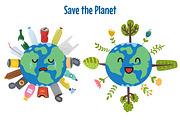 Waste Sorting Collection, a Food Illustration by Gulnara Sabirova (Thumbnail 3 of 9)