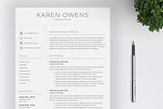 Resume Template and Cover Letter, a Resume Template by SalientResume (Thumbnail 1 of 5)