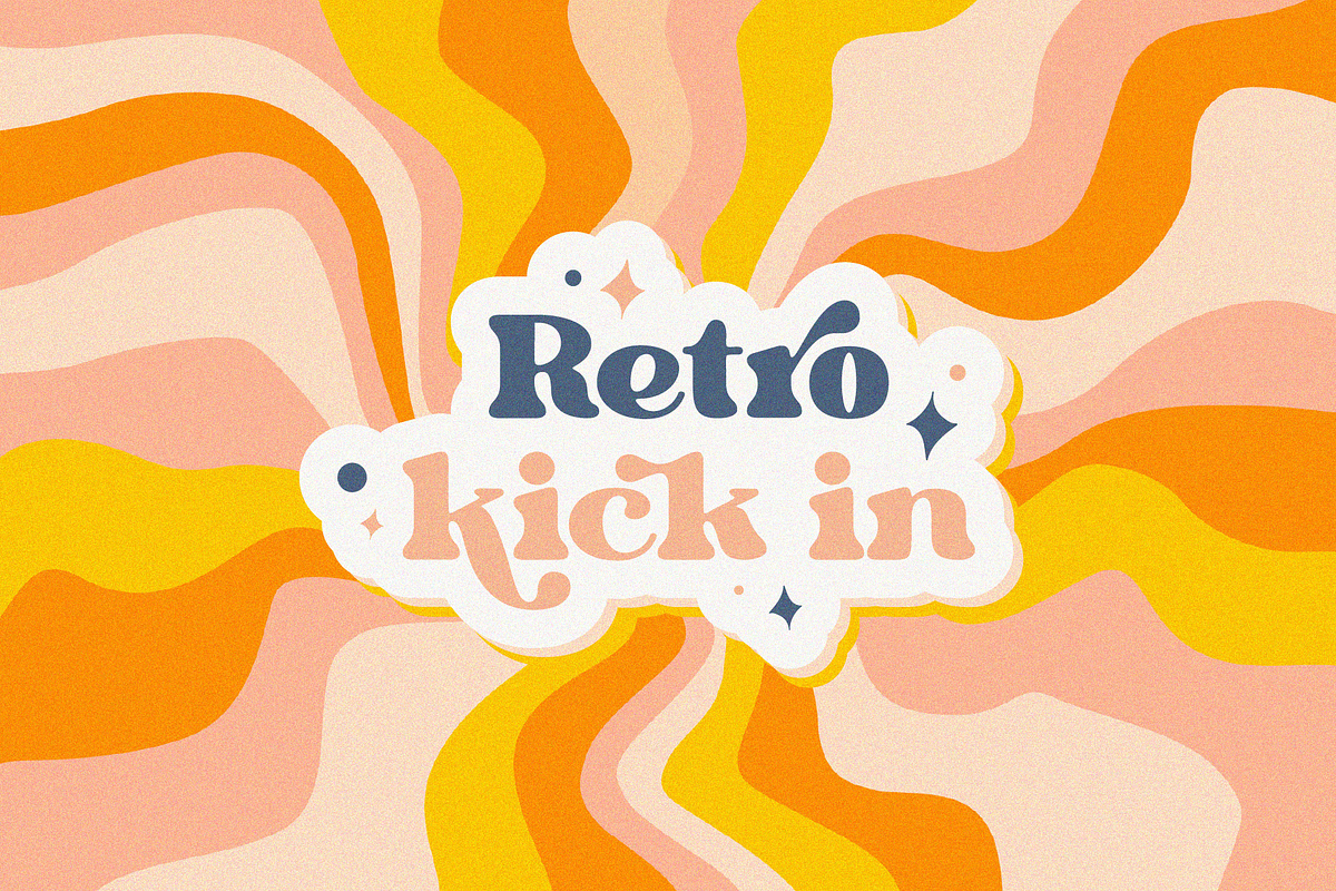Mango Crush Retro Serif Font, a Serif Font by Pen Culture (Photo 2 of 10)