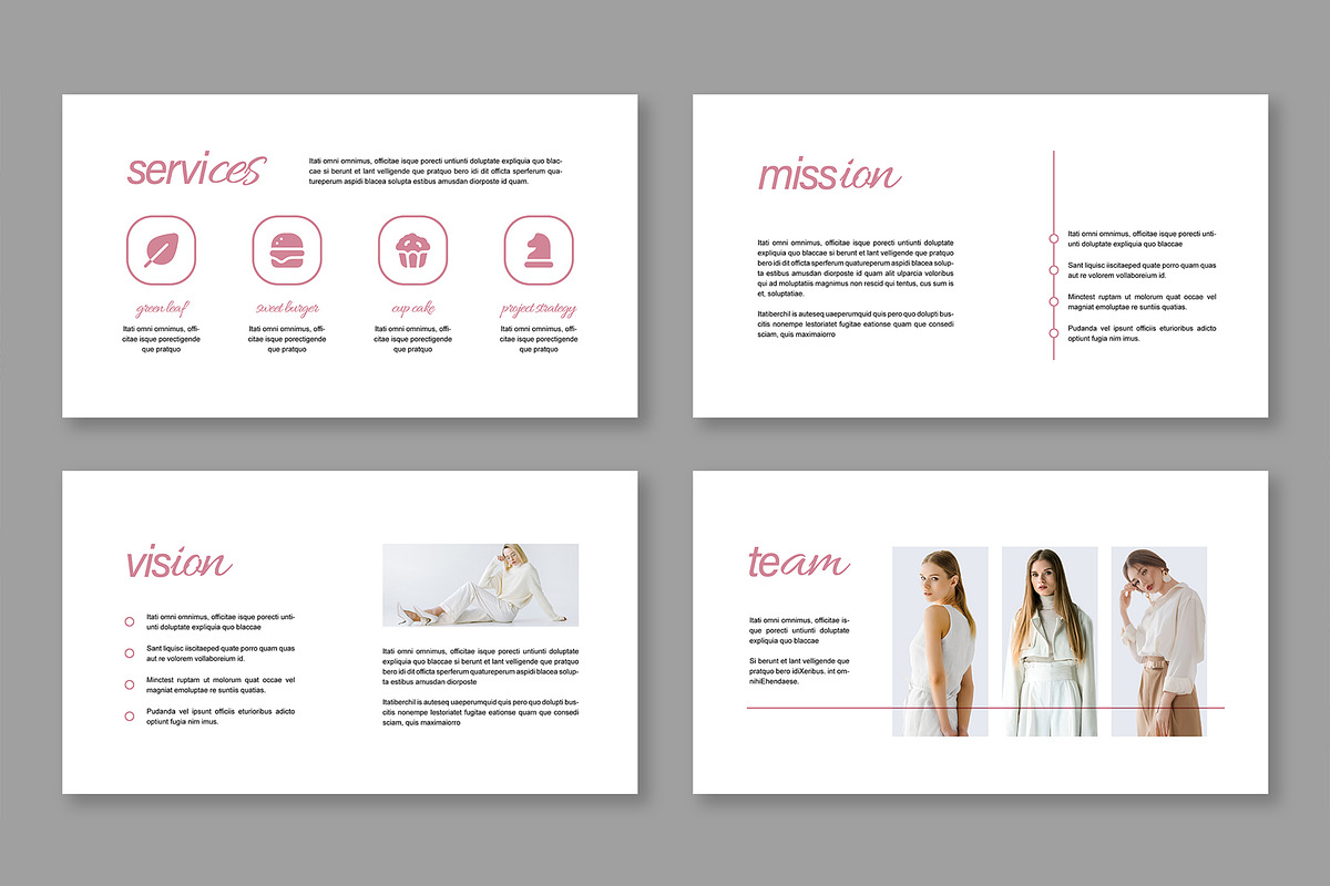 Minimal Portfolio Presentation, a Presentation Template by Mighty-Slide (Photo 3 of 5)