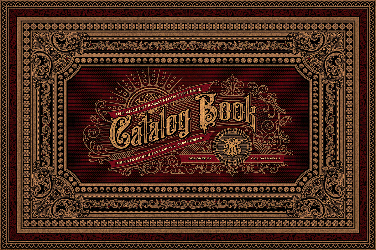 Kasatriyan Ancient Typeface, a Serif Font by Sitintahitam (Photo 18 of 24)
