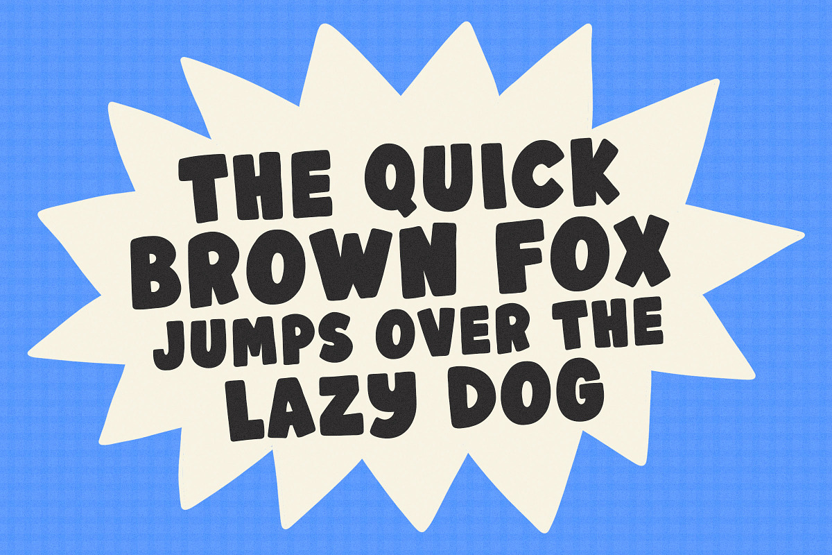 Great News - A Chunky Bold Font, a Sans Serif Font by Happy Type Club (Photo 4 of 6)
