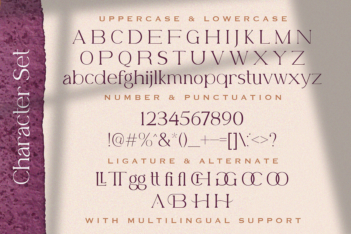 Belfina Husairy - Classic Serif Font, a Serif Font by StringLabs (Photo 10 of 11)