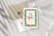 Colored Pencils Christmas, a Seasonal Illustration by Vasmila (Thumbnail 2 of 12)