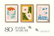 Modern Flora. 4 | Wall Art Creator, an Object Graphic by Leleka.Store (Thumbnail 4 of 19)