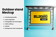Outdoor Stand Mockup PSD file., an Advertising Mockup by samsulpassive (Thumbnail 1 of 4)