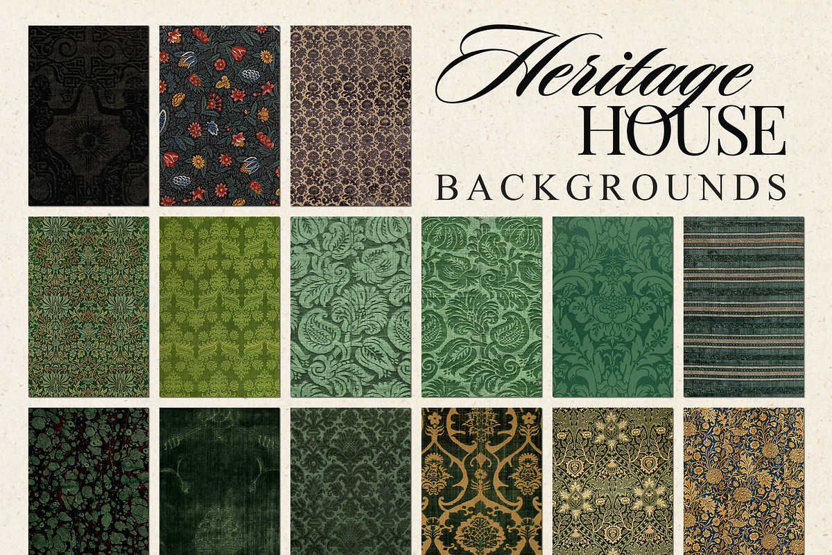 Heritage House - Vintage Collection, an Object Graphic by Dina Mae (Photo 8 of 13)