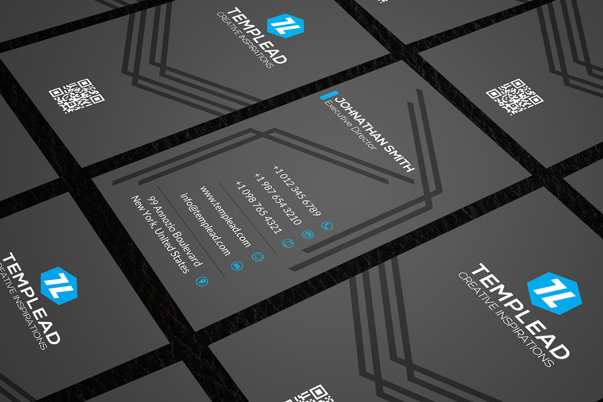 Corporate Business Card CM131, a Business Card Template by annozio (Photo 4 of 4)