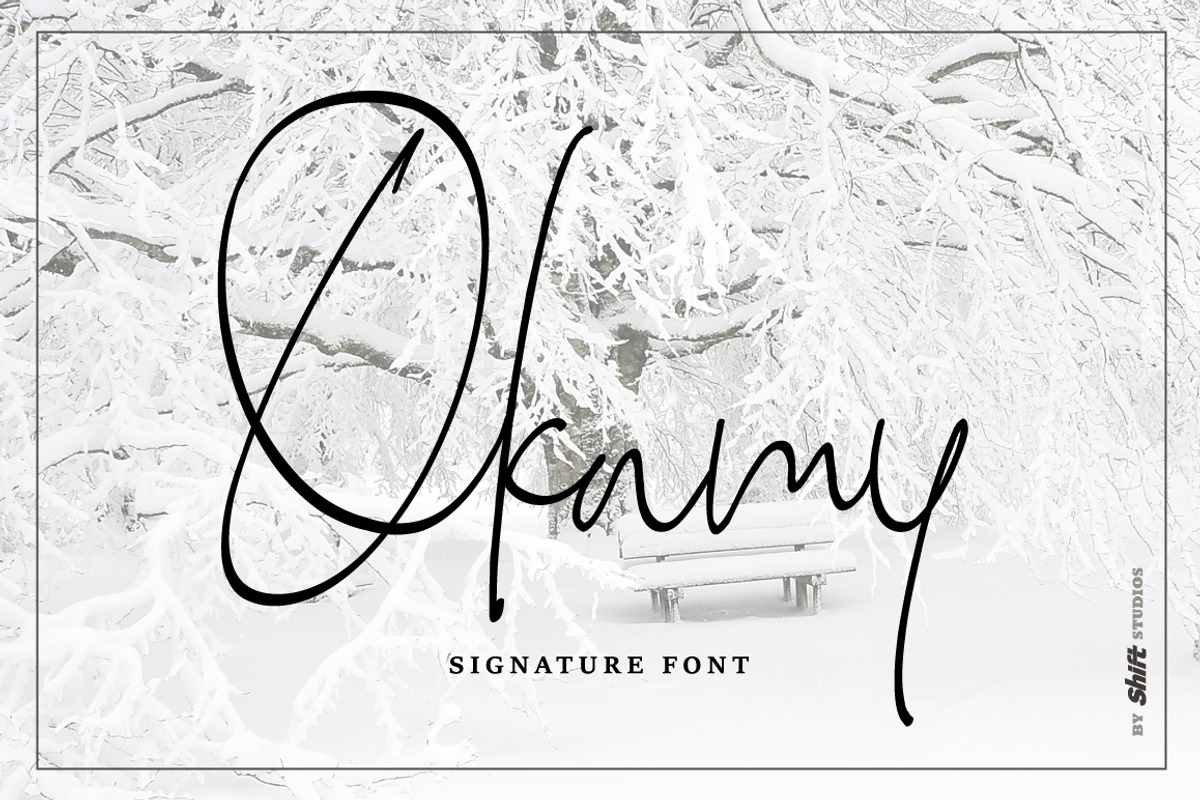 Handwritten Font Bundle preview 4