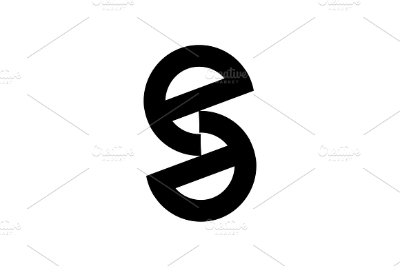 Double S-Shaped E Letter Logo preview 4