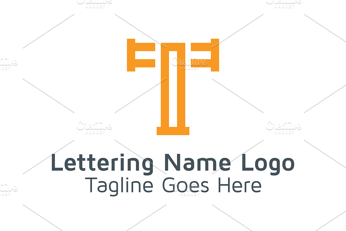 20 Logo Lettering T Template Bundle, a Branding & Logo Template by Acongraphic (Photo 10 of 21)