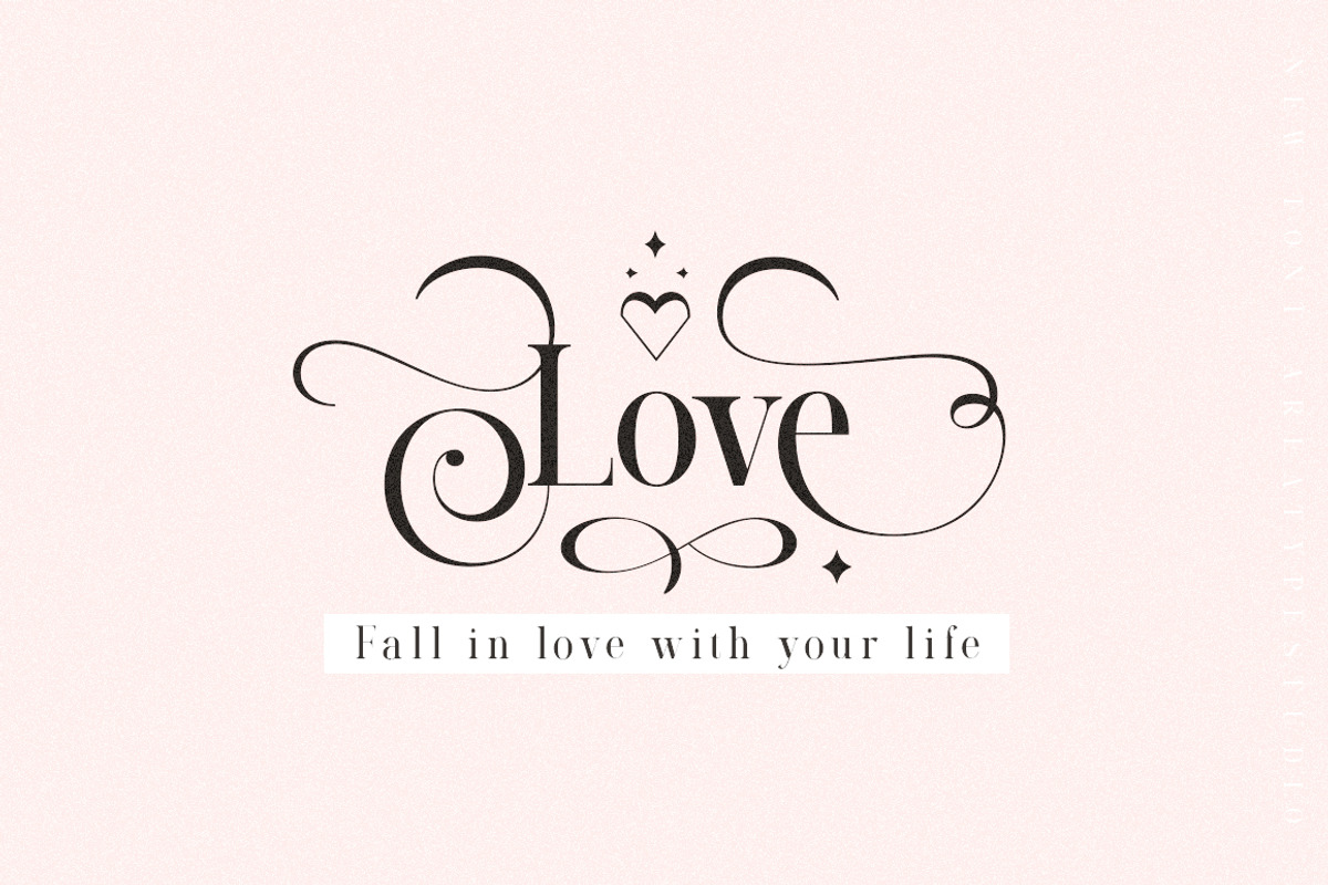 Quicks sweet love, a Serif Font by Areatype (Photo 8 of 16)